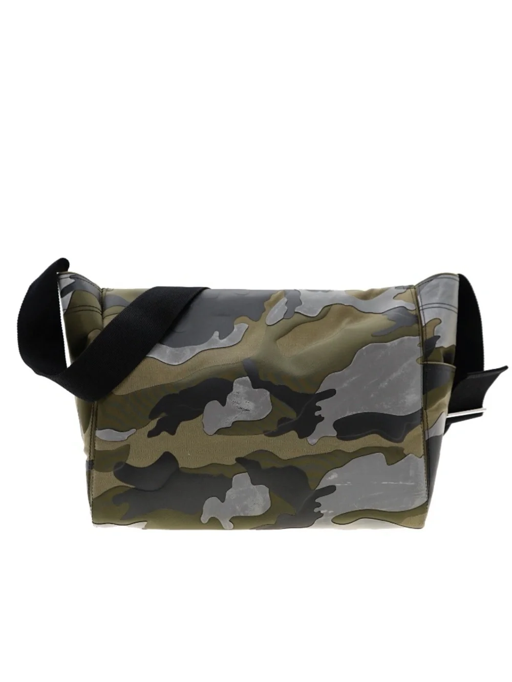 Valentino Garavani VLTN Camo Shoulder Bag Military Green